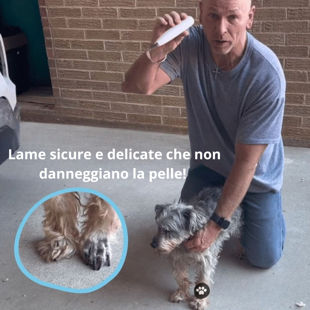 PawTrim Pro™ – Cura delle zampe senza dolore in pochi secondi